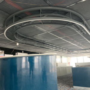 Trần lưới thép sơn